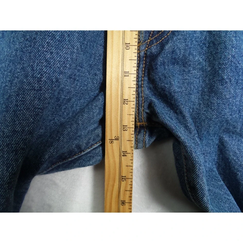 Levis 501 Jeans Mens Size 40 x 30 Blue Denim Classic Button Fly Straight Leg‎
